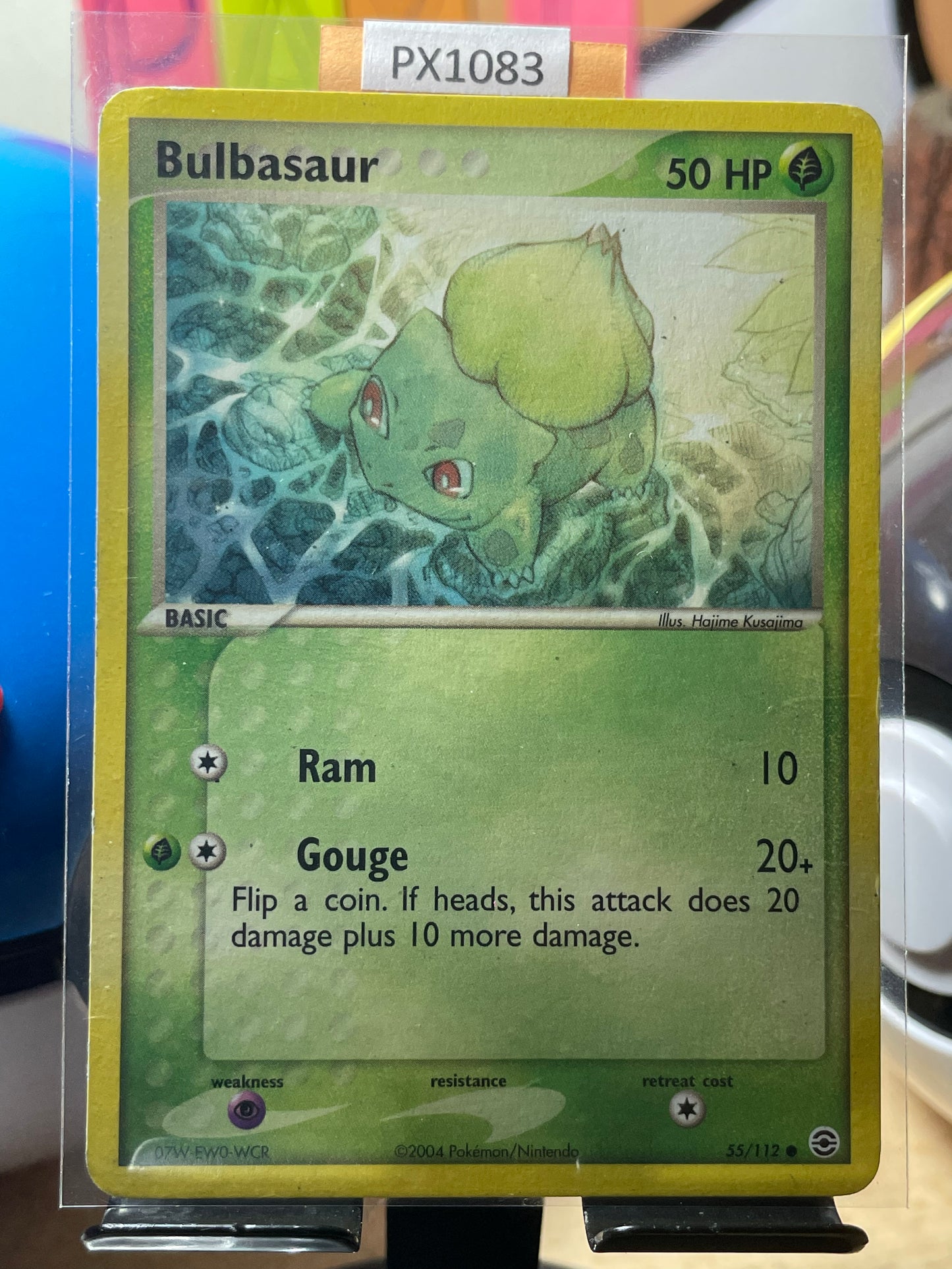 2004 Bulbasaur #55 Fire Red & Leaf Green [LP]