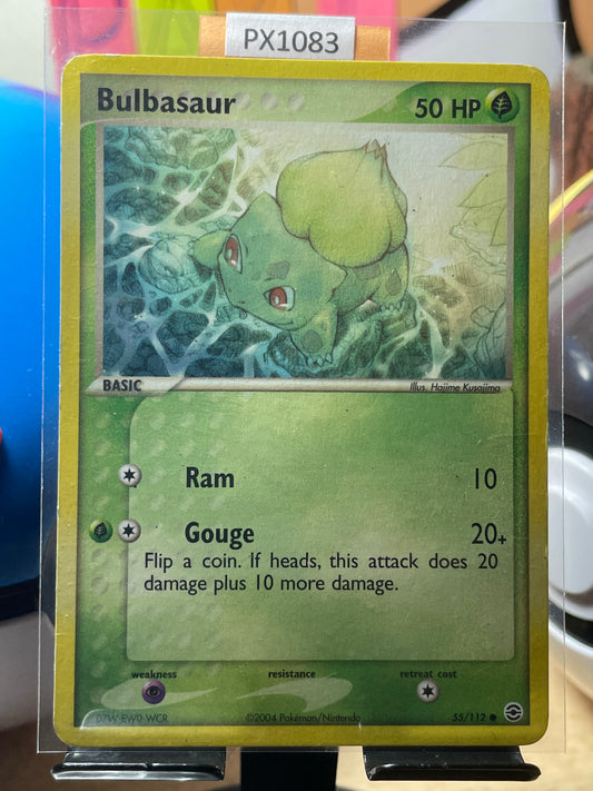 2004 Bulbasaur #55 Fire Red & Leaf Green [LP]