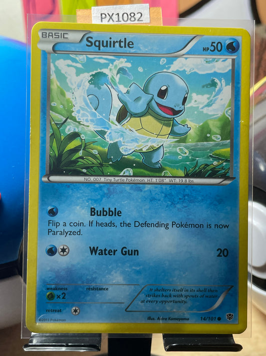 2013 Squirtle #14 Plasma Blast [LP+]