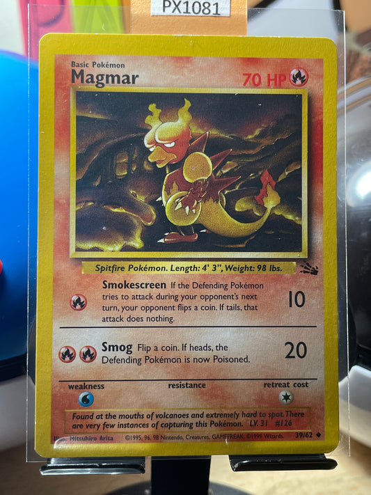 1999 Magmar #39 Fossil [LP]