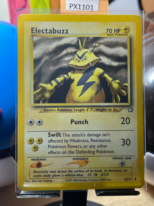 2000 Electabuzz #33 Neo Genesis [LP-]