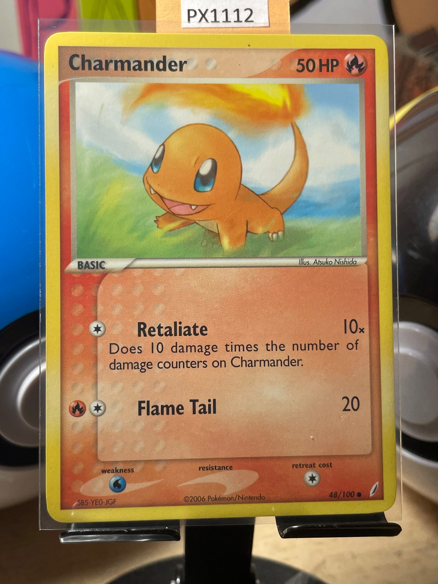 2006 Charmander #48 Crystal Guardians [LP+]