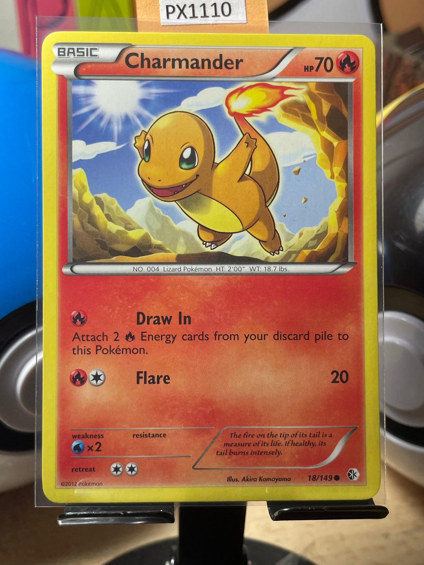 2012 Charmander #18 Boundaries Crossed [LP+]