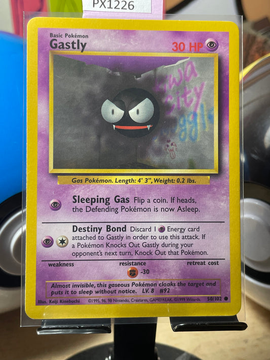 1999 Gastly #50 Base Set [LP-]