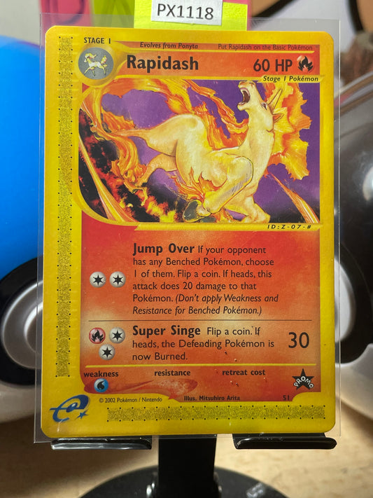 2002 Rapidash #51 WOTC Promo [LP]