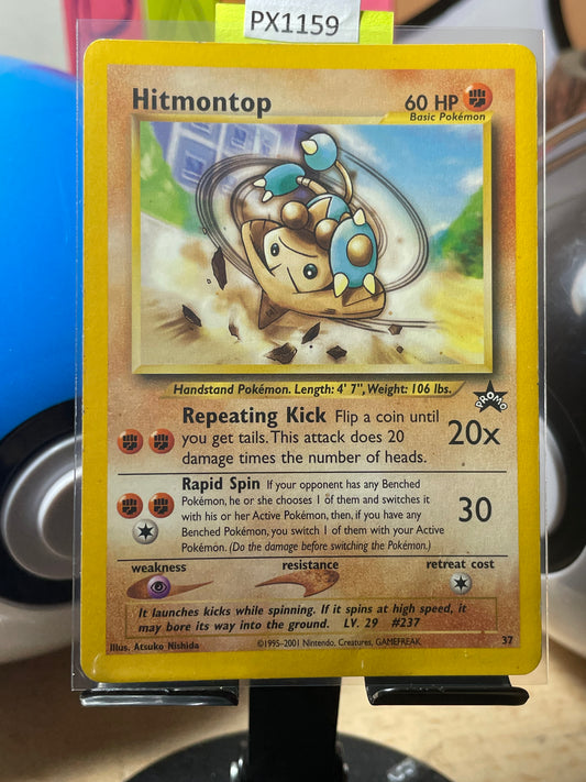 2001 Hitmontop #37 WOTC Promo [MP]