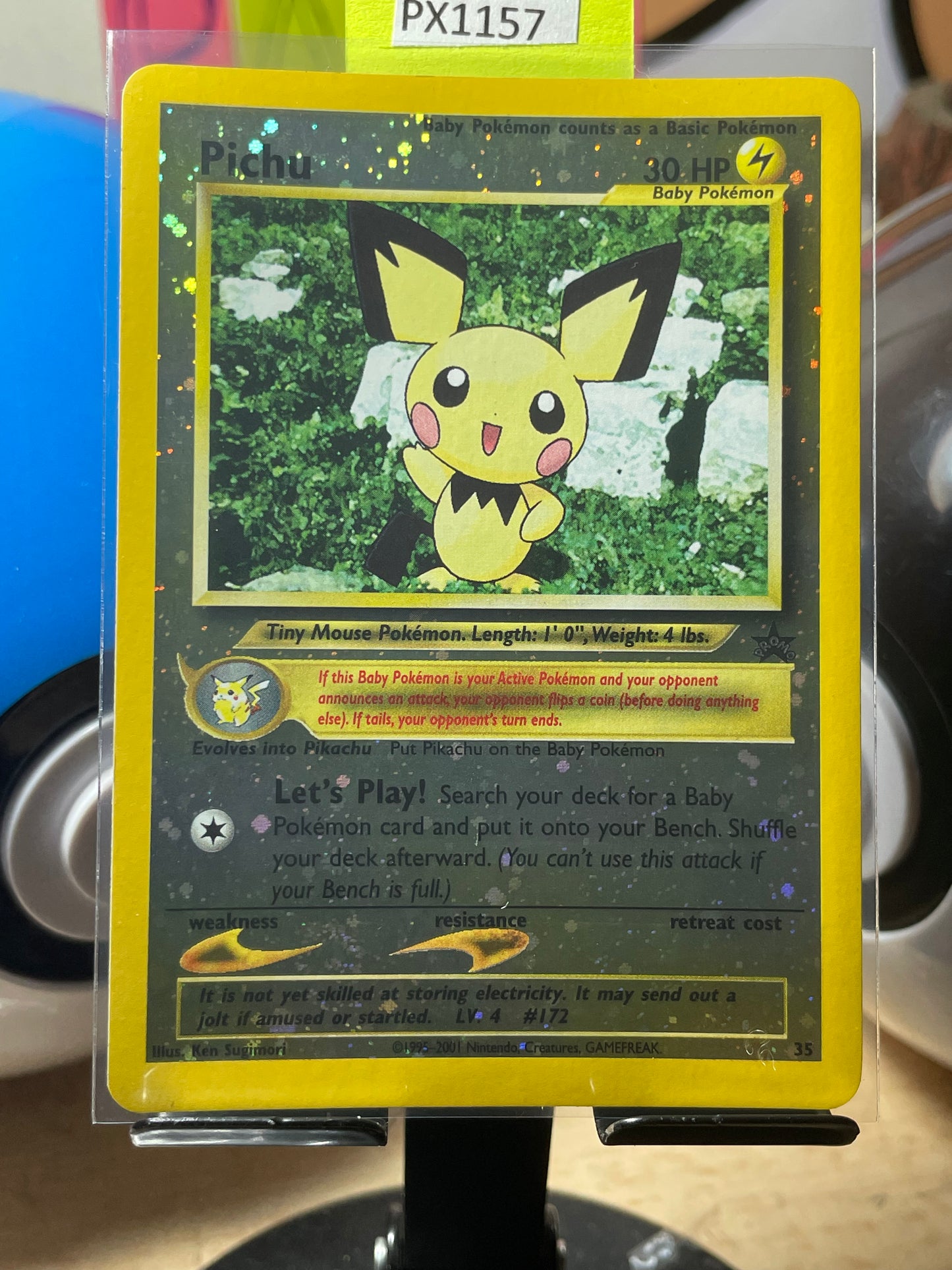 2001 Pichu [Reverse] #35 WOTC Promo [NM-]
