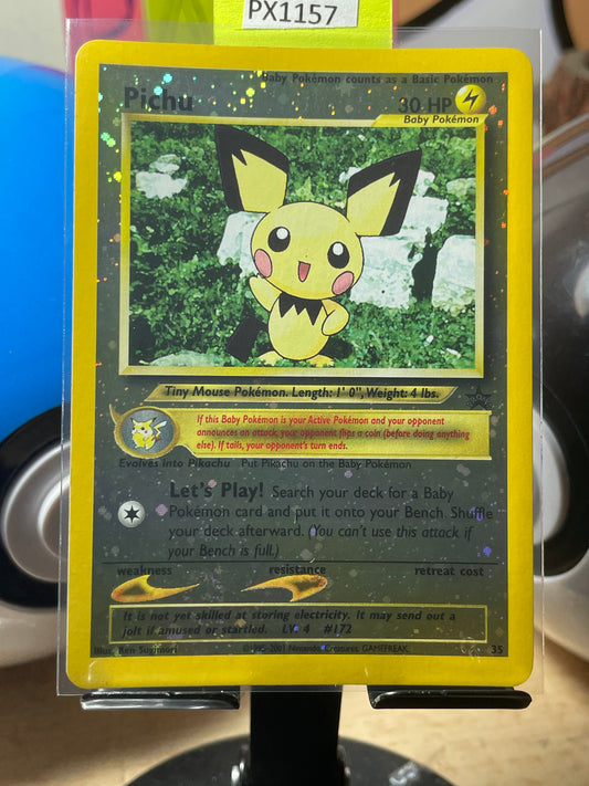 2001 Pichu [Reverse] #35 WOTC Promo [NM-]