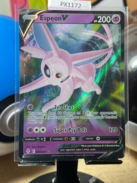 2021 Espeon V #64 Evolving Skies [NM]