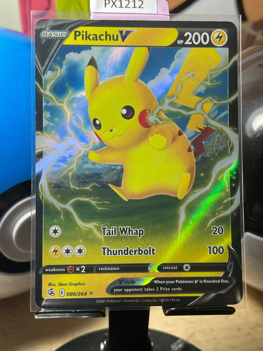2021 Pikachu V #86 Fusion Strike