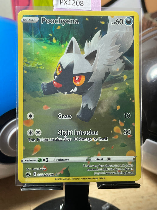 2023 Poochyena #GG33 Crown Zenith [NM]