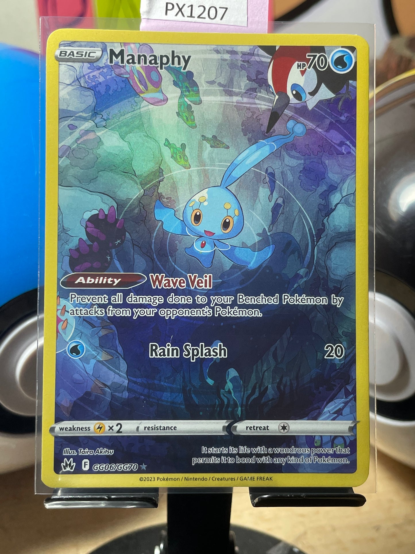 2023 Manaphy #GG06 Crown Zenith [LP+]