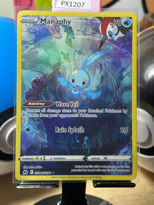 2023 Manaphy #GG06 Crown Zenith [LP+]