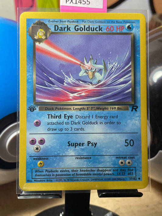 2000 Dark Golduck [1st Edition] #37 Team Rocket [LP+]