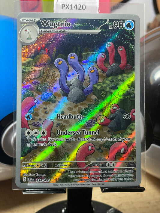 2024 Wugtrio #224 Paldean Fates [NM]