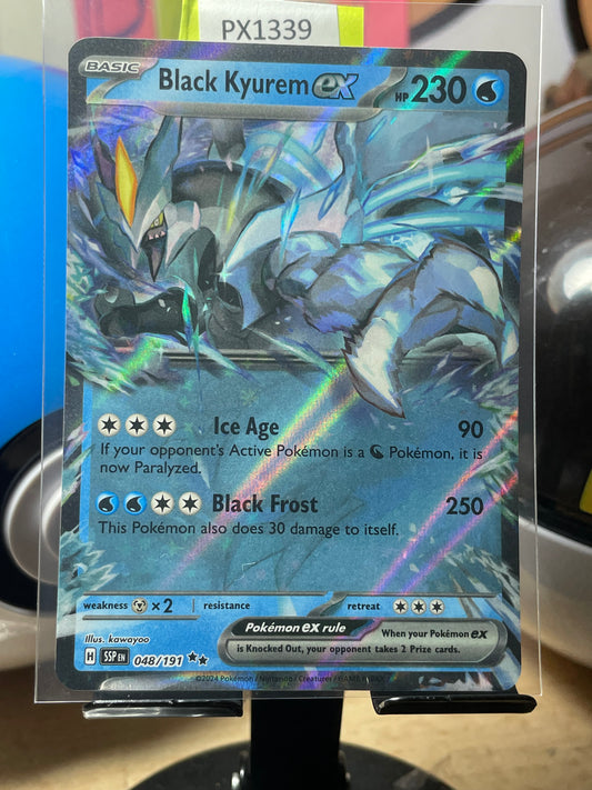 2024 Black Kyurem #48 Surging Sparks