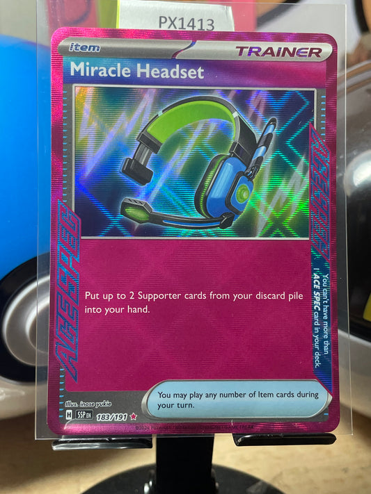 2024 Miracle Headset #183 Surging Sparks