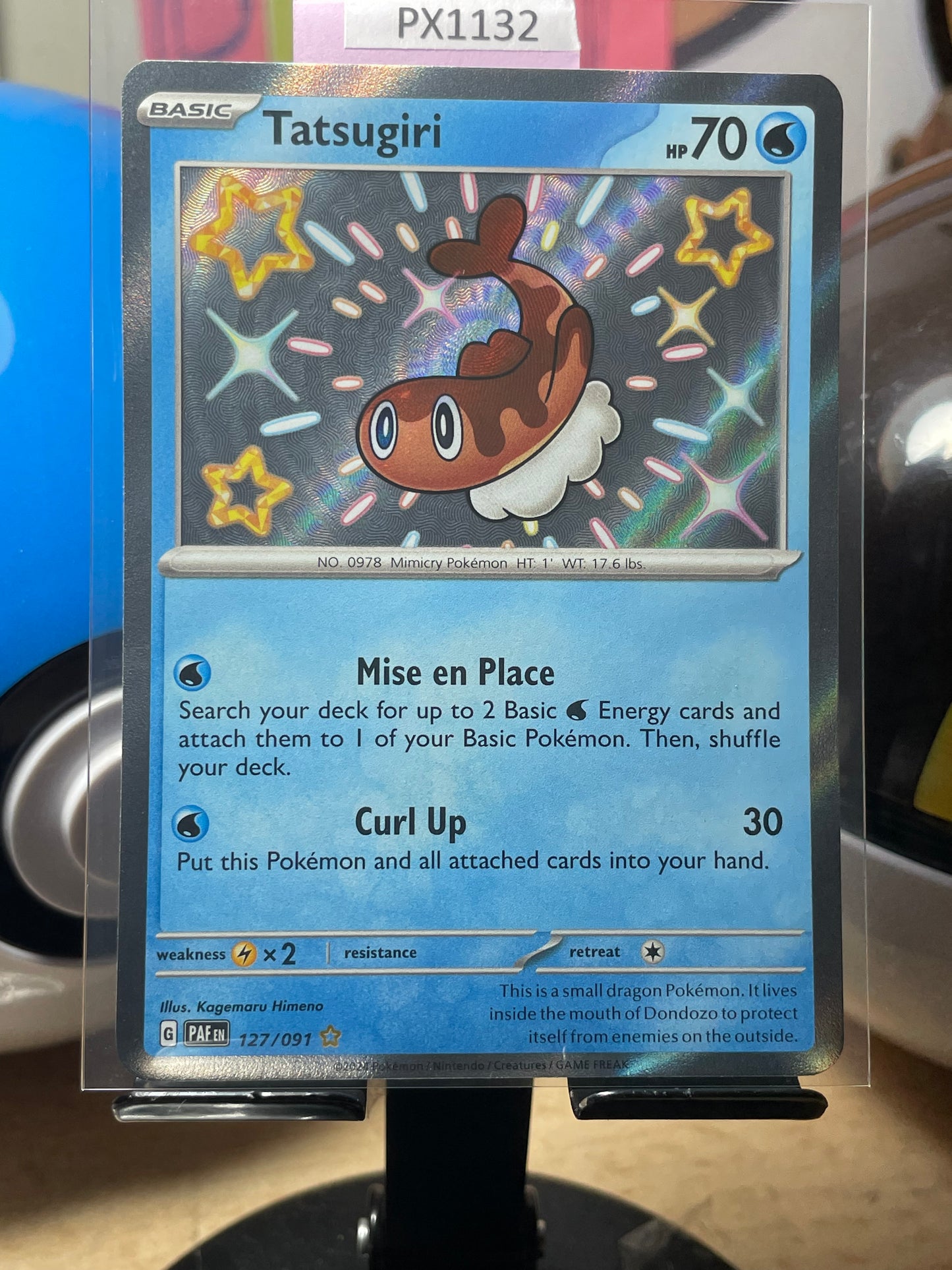 2024 Tatsugiri #127 Paldean Fates [NM]