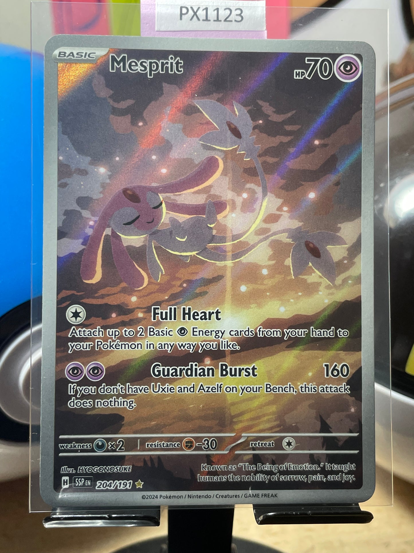 2024 Mesprit #204 Surging Sparks [NM]