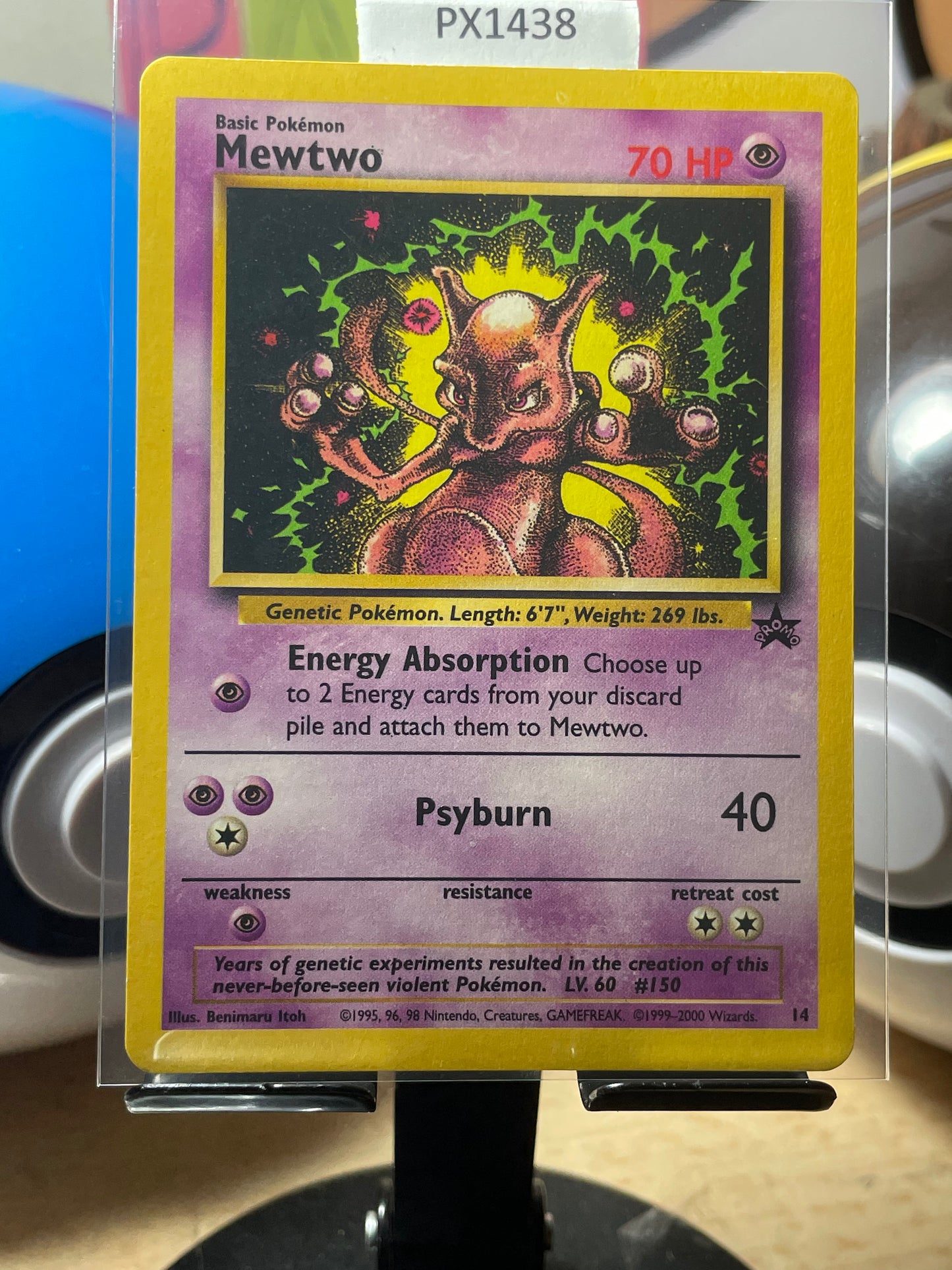 2000 Mewtwo #14 WOTC Promo
