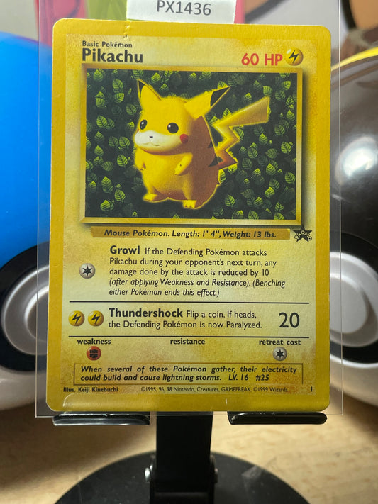 1999 Pikachu #1 WOTC Promo