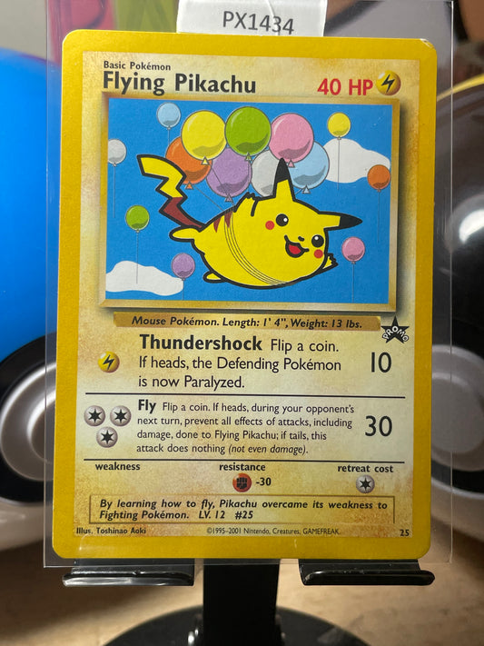 2001 Flying Pikachu #25 WOTC Promo