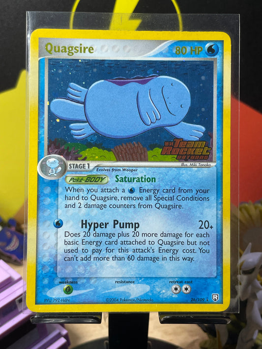 2004 Quagsire [Stamped] #26 Team Rocket Returns [LP]