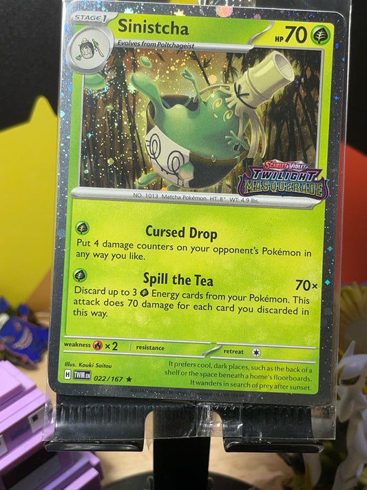2024 Sinistcha [Stamped] #22 Twilight Masquerade [Sealed]