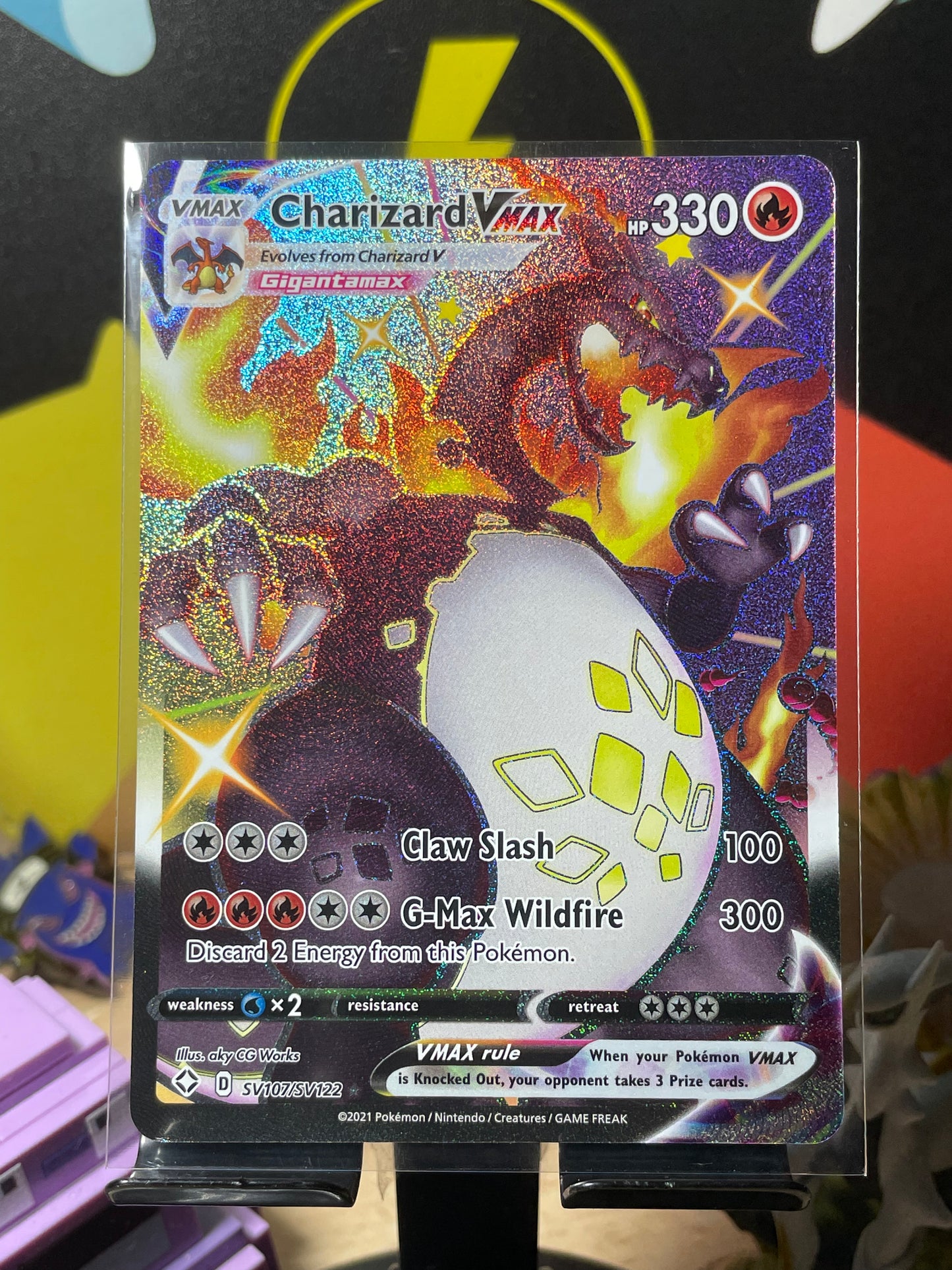 2021 Charizard VMAX #SV107 Shining Fates