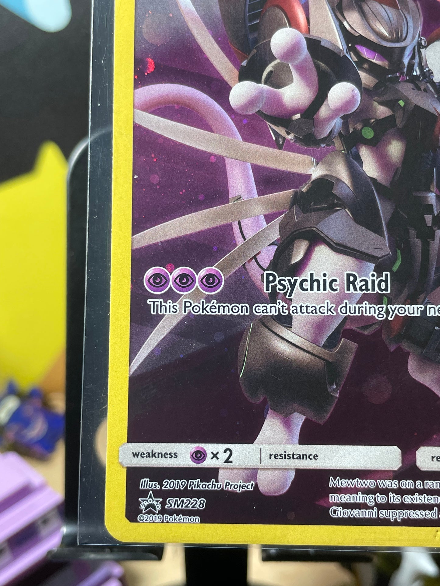 2019 Armoured Mewtwo #SM228 Promo