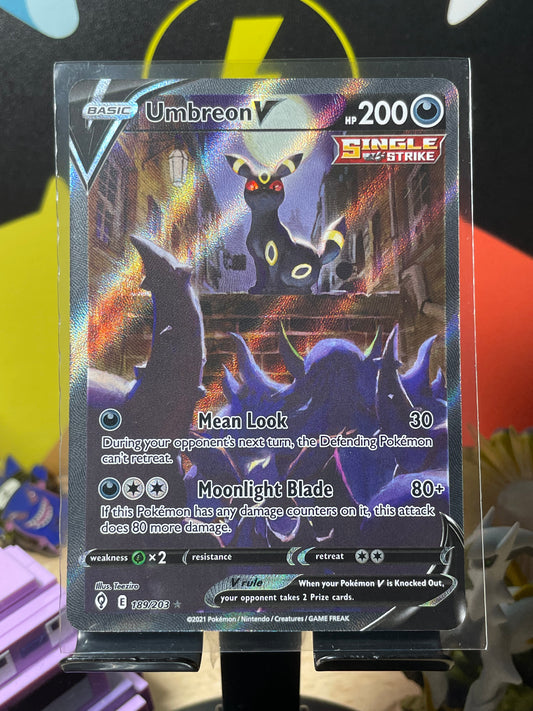 2021 Umbreon V #189 Evolving Skies