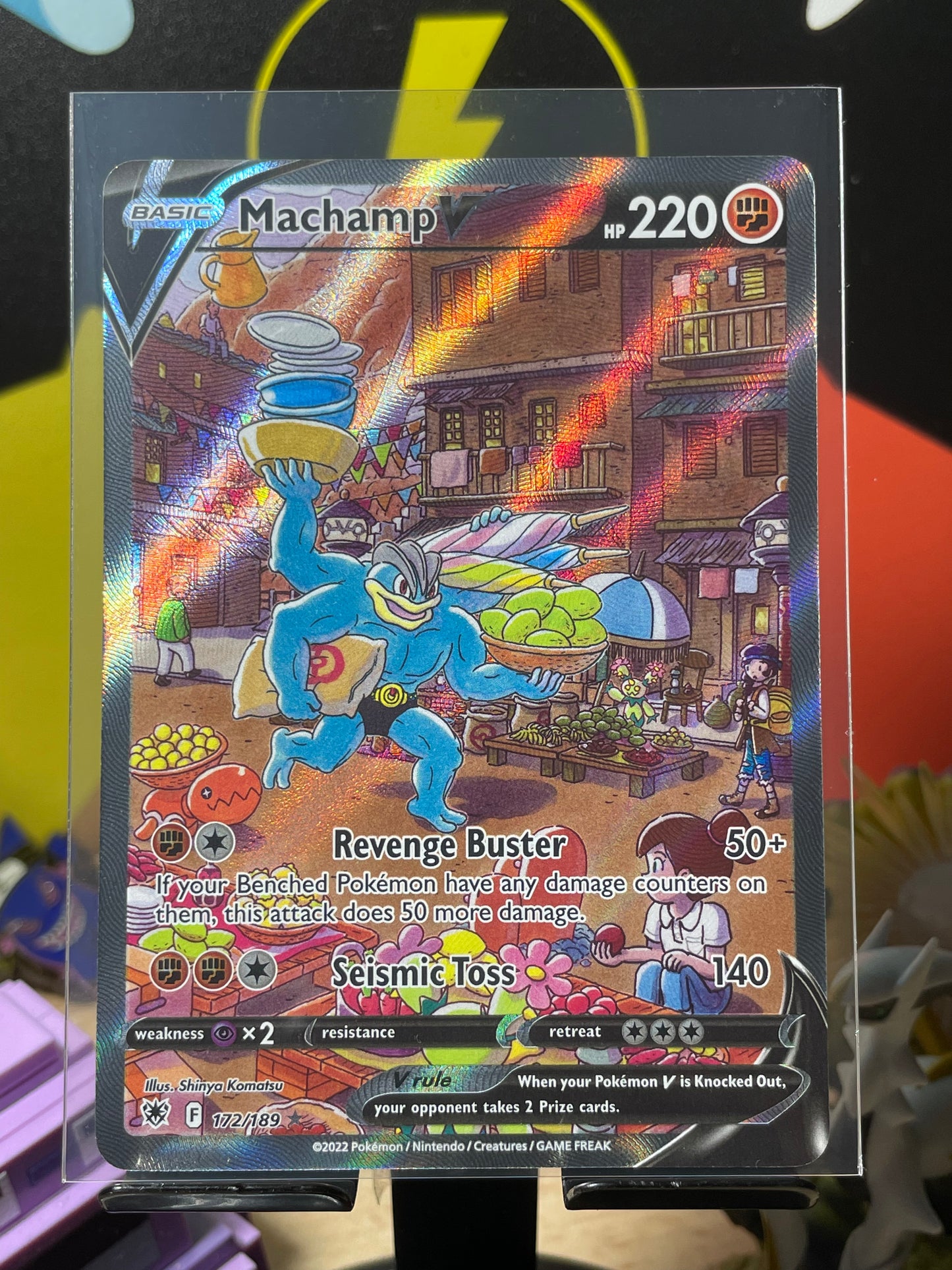 2022 Machamp V #172 Astral Radiance
