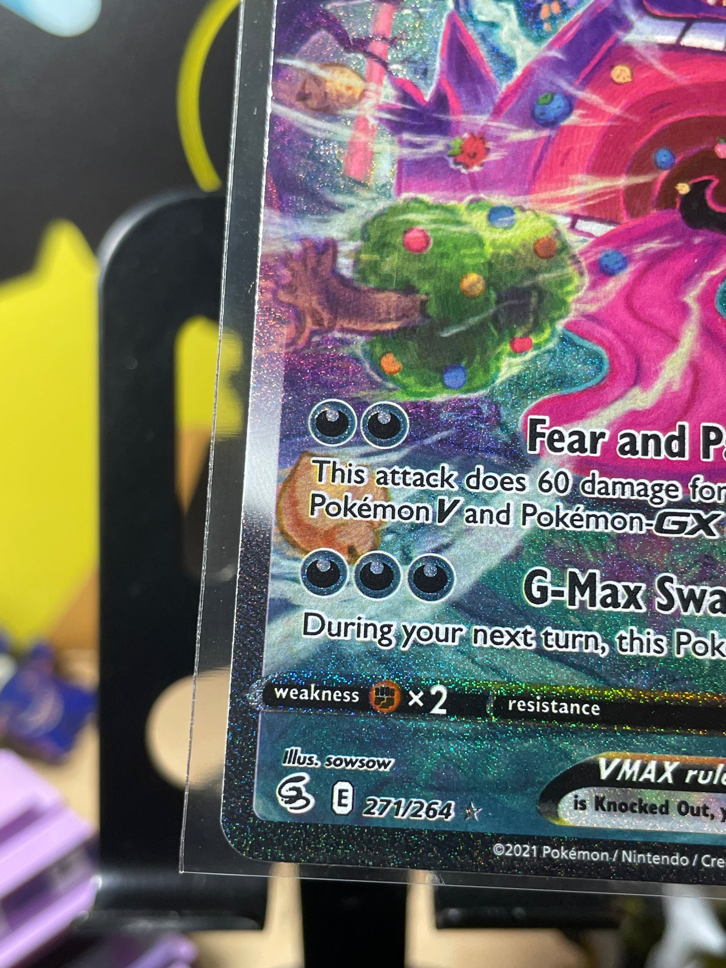 2021 Gengar VMAX #271 Fusion Strike