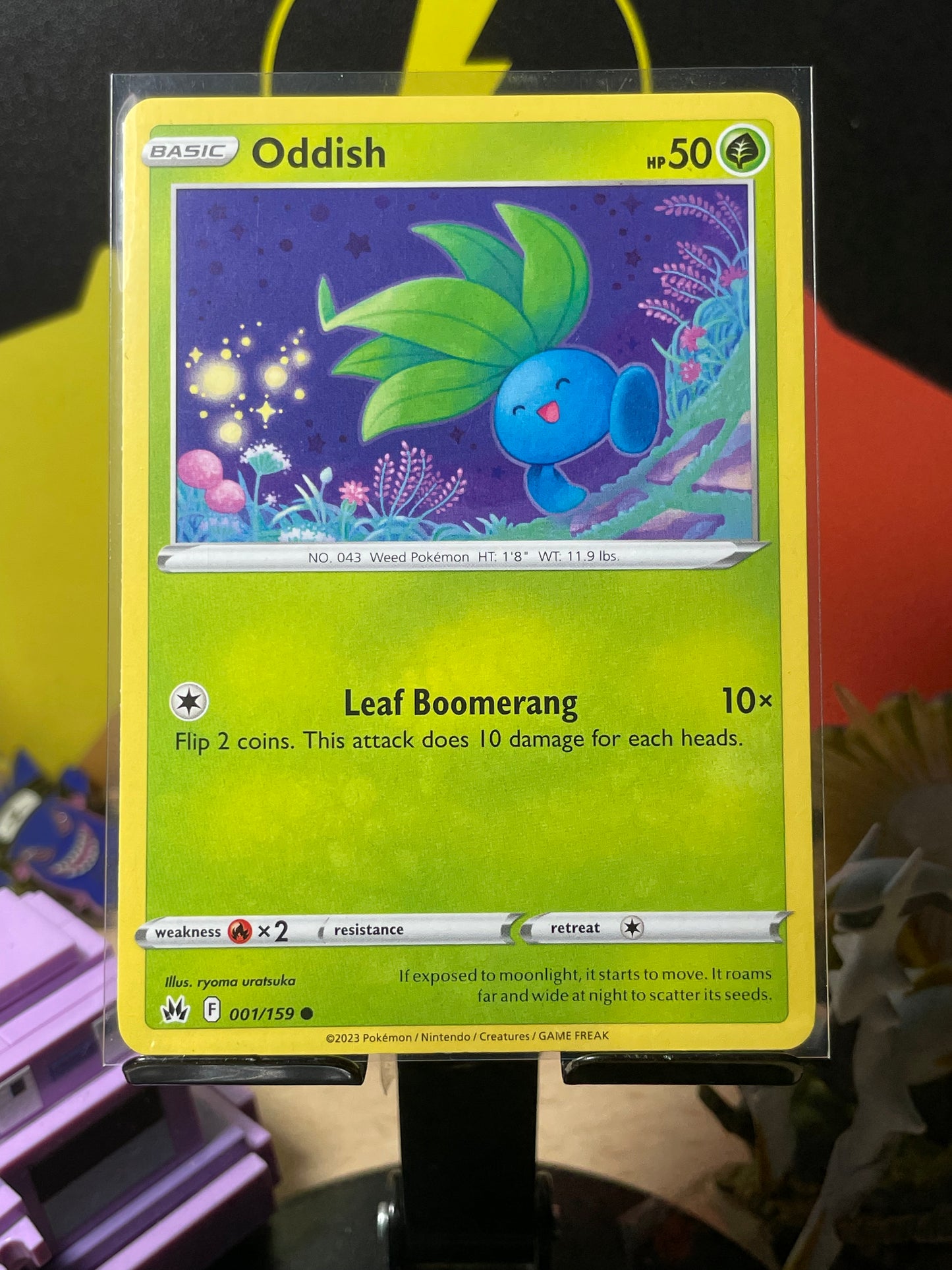 2023 Oddish #1 Crown Zenith