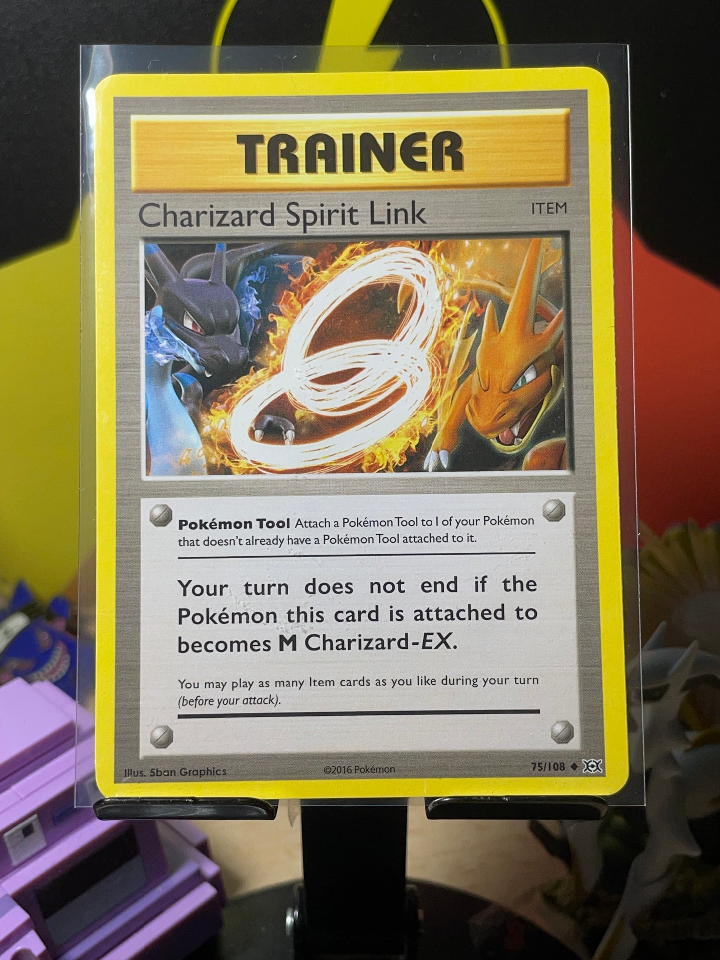 2016 Charizard Spirit Link #75 Evolutions