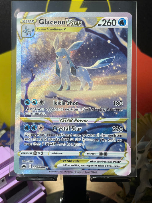 2023 Glaceon VSTAR #GG40 Crown Zenith