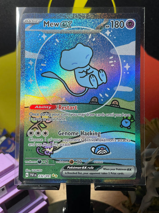 2024 Mew ex #232 Paldean Fates