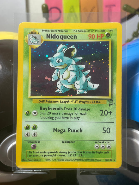 2000 Nidoqueen #12 Base Set 2 [LP]