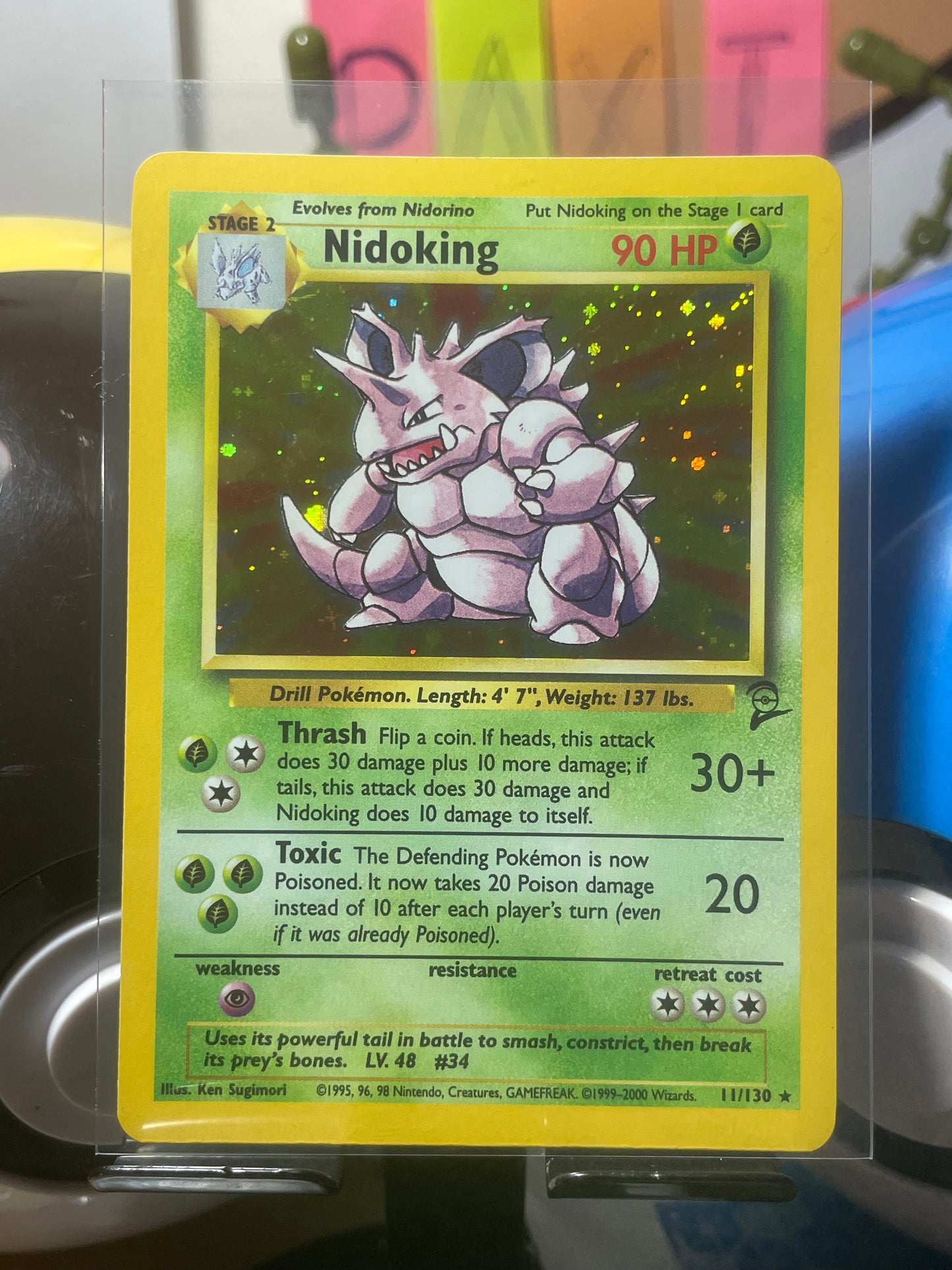 2000 Nidoking #11 Base Set 2 [LP+]