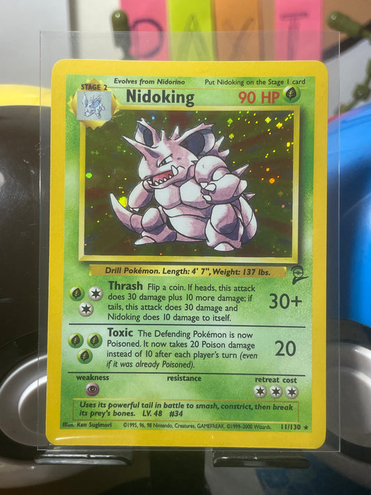 2000 Nidoking #11 Base Set 2 [LP+]