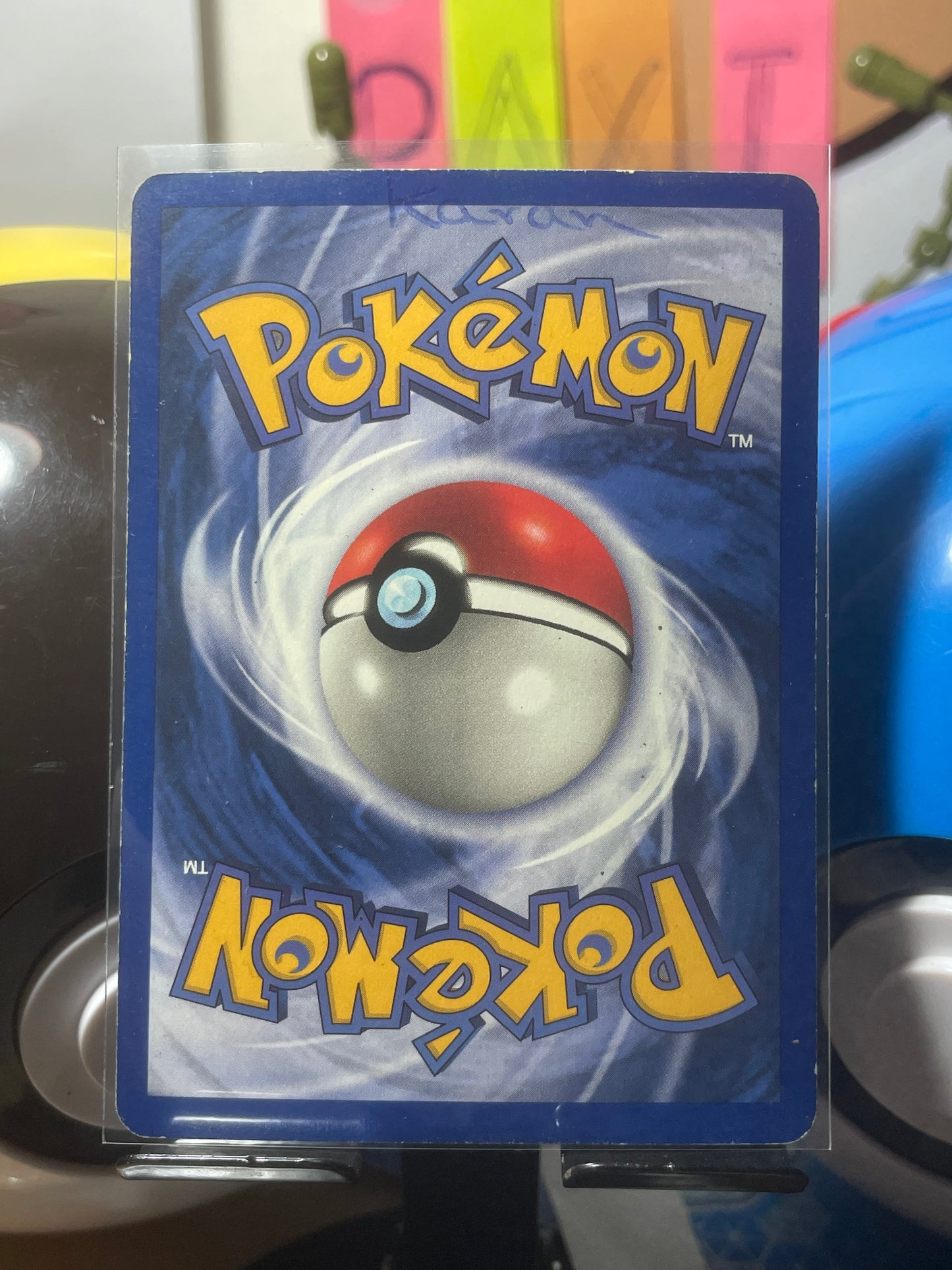 2000 Chansey #3 Base Set 2 [sgd. Karan]