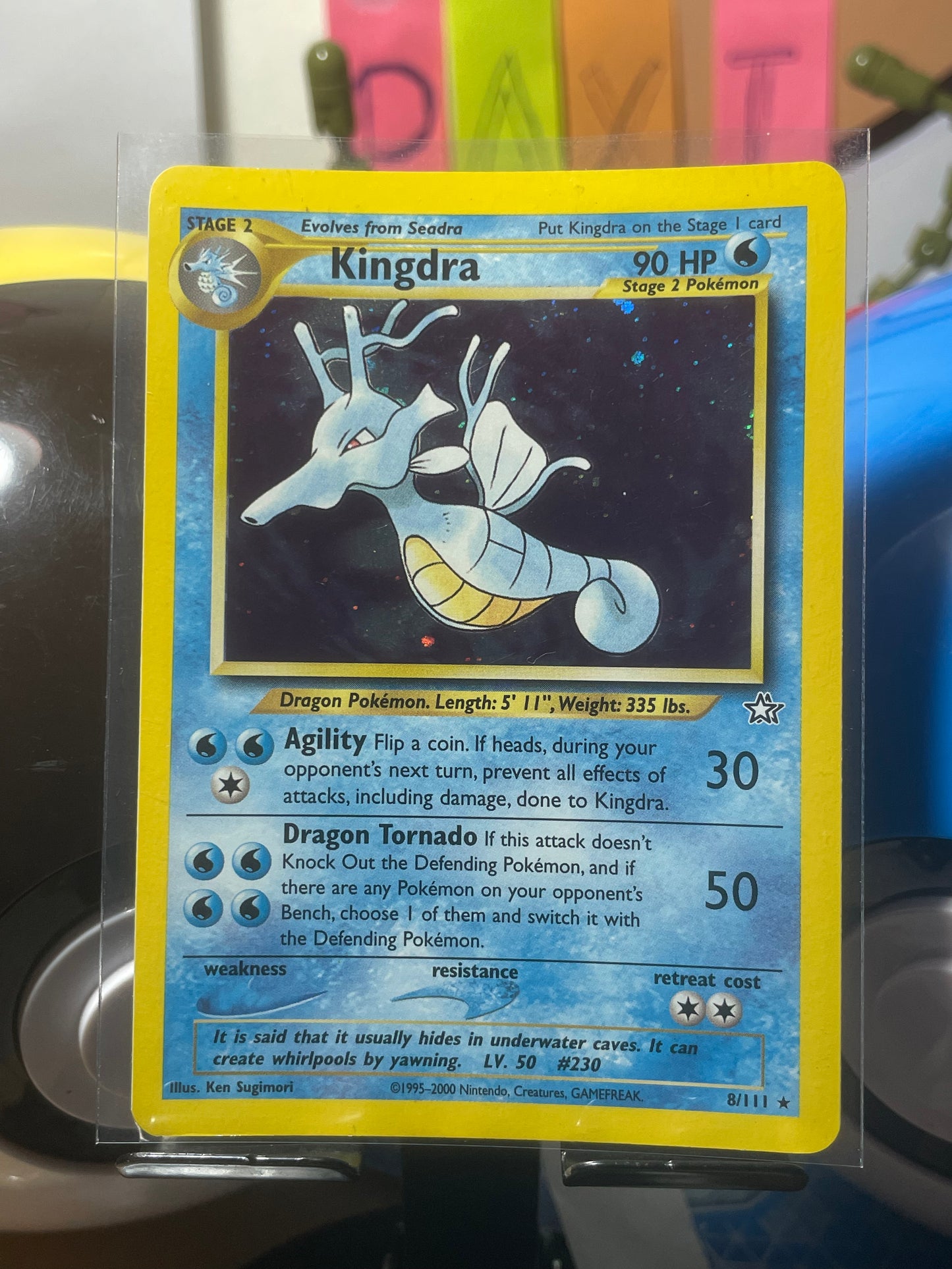 2000 Kingdra #8 Neo Genesis [LP-]