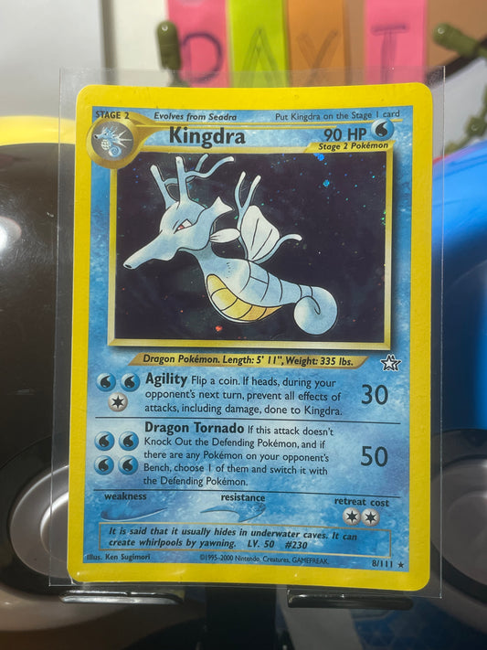 2000 Kingdra #8 Neo Genesis [LP-]