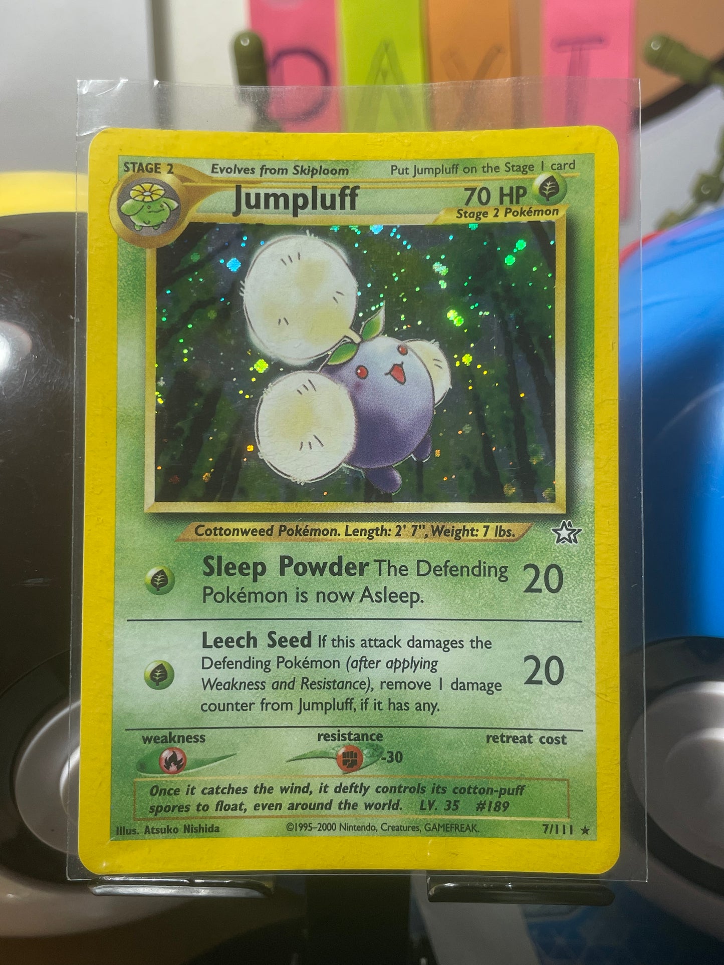 2000 Jumpluff #7 Neo Genesis [LP-]