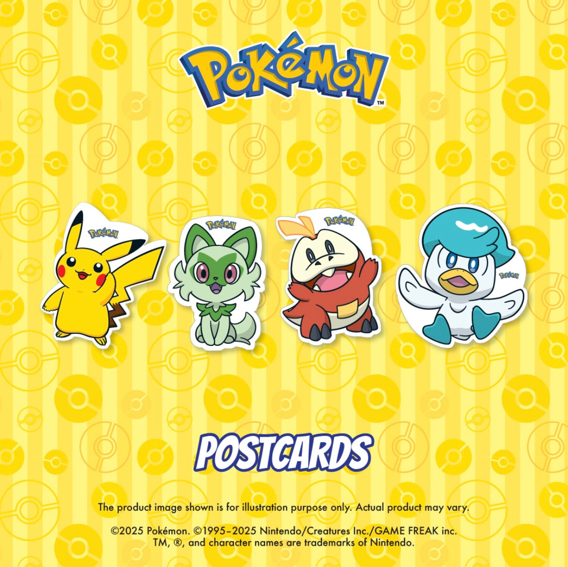 Pokemon Stamp Folder Set POS Malaysia