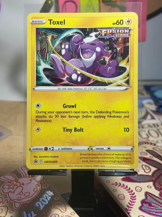 2022 Toxel [Cosmos Holo] #SWSH209 Promo