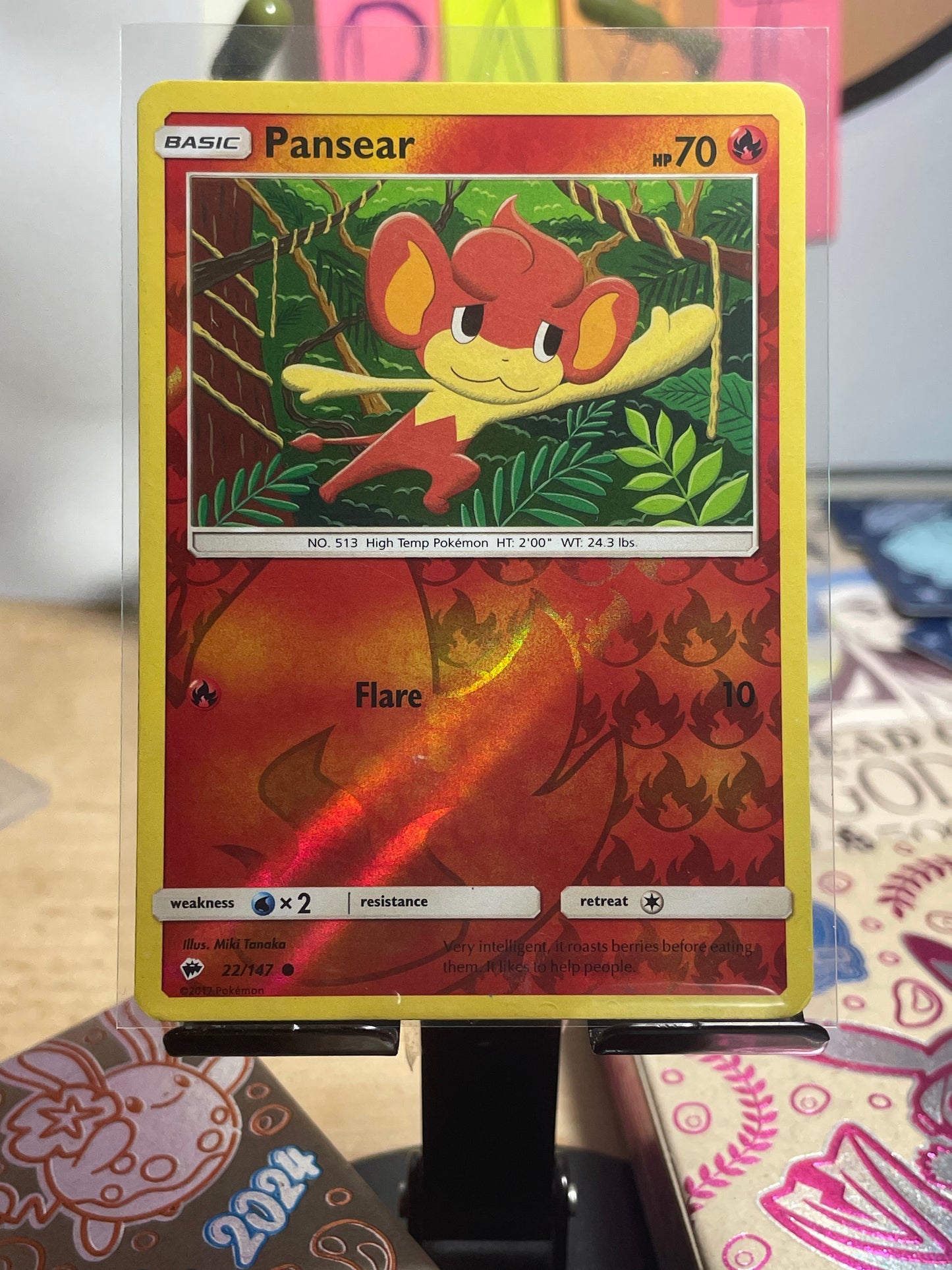 2021 Pansear [Reverse] #22 Burning Shadows