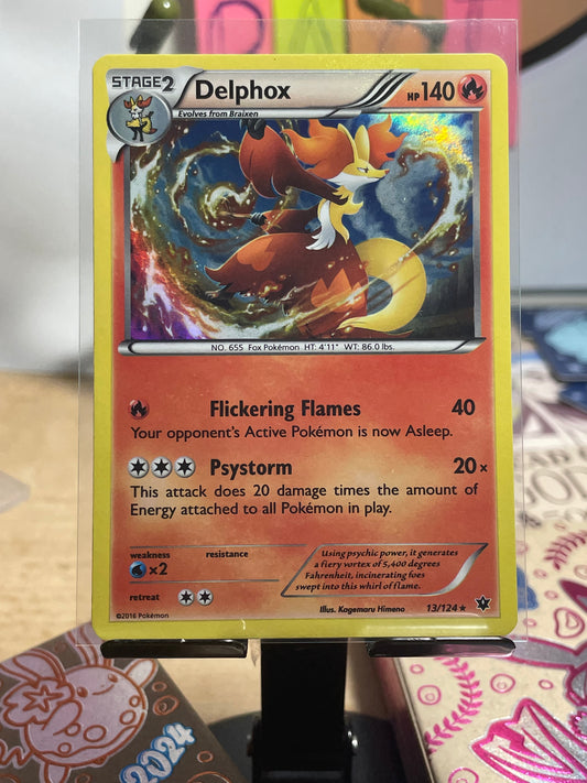 2016 Delphox [Holo] #13 Pokemon Fates Collide