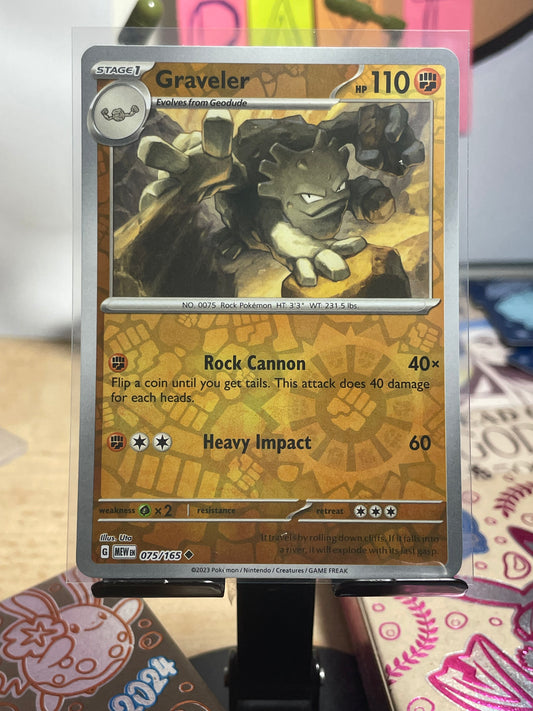 2023 Graveler [Reverse Holo] #75 SV151