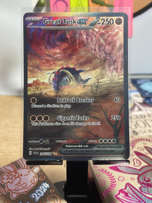 2023 Great Tusk ex #246 SV Base [NM-]